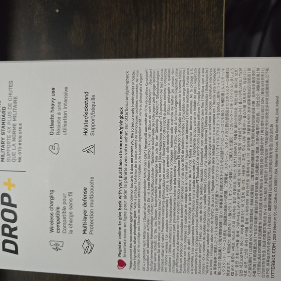 OtterBox Black Defender Pro Case Rugged Protection - Picture 3 of 4